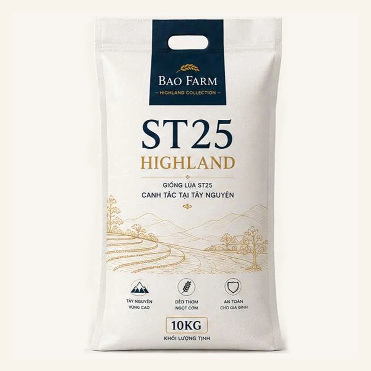 Gạo ST25 Highland 5KG